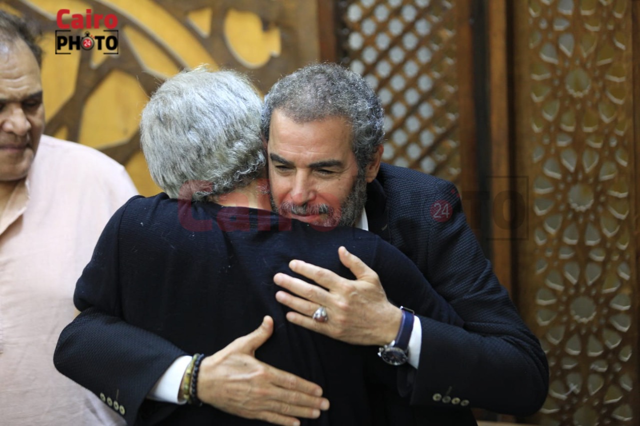 عزاء الفنانة رجاء حسين (45)