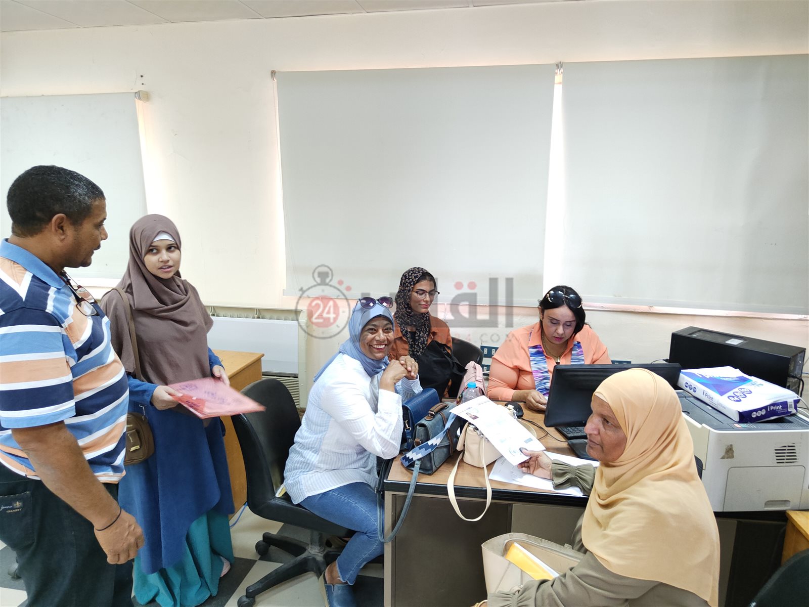 عملية التنسيق بكلية التربية بالغردقة