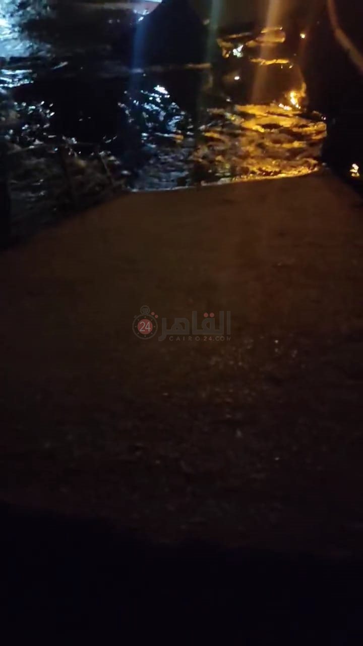 انهيار كوبري مشاه فوق ترعة بالشرقية 08