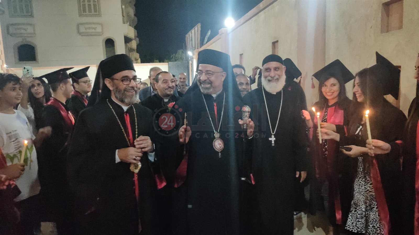 بطريرك الأقباط الكاثوليك خلال الزيارة01