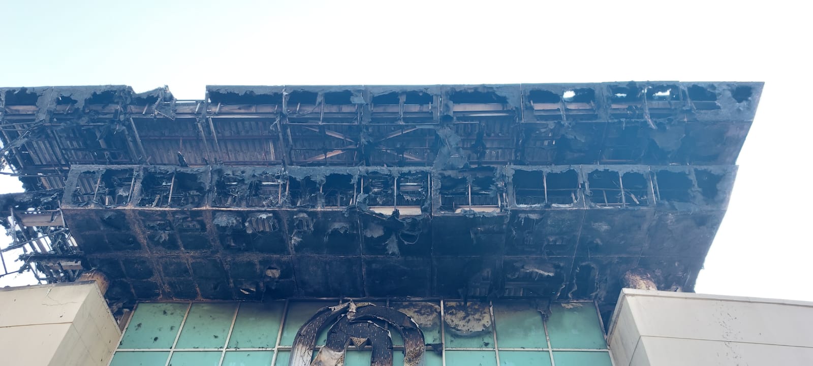 حريق كارفور الإسكندرية 