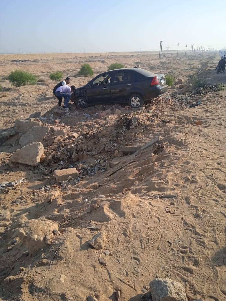 آثار الحادث 02