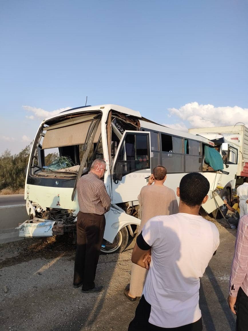 آثار حادث من الاثنين