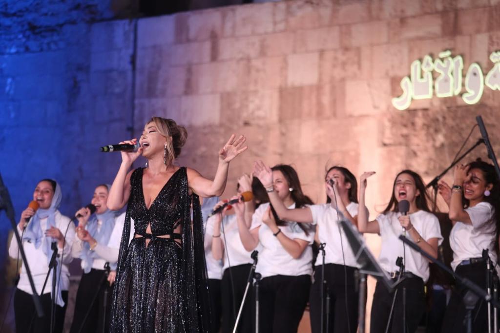 حفل نوال الزغبي في محكى القلعة (1)