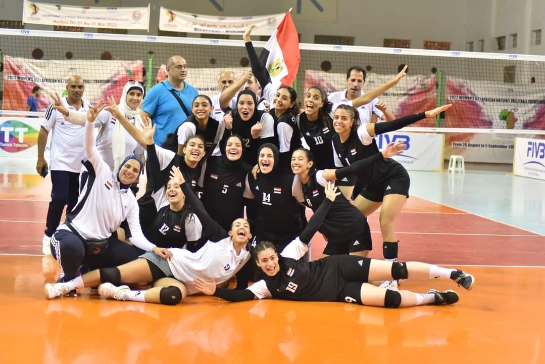 منتخب مصر للكرة الطائرة شابات (1)
