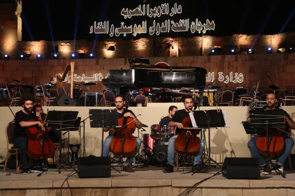 مجموعة التشيللو في مهرجان القلعة (1)