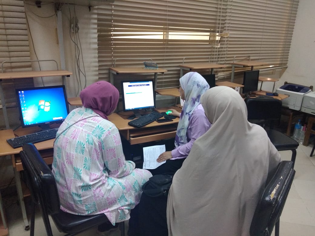 طلاب المرحلة الثالثة من تنسيق الجامعات في الفيوم 