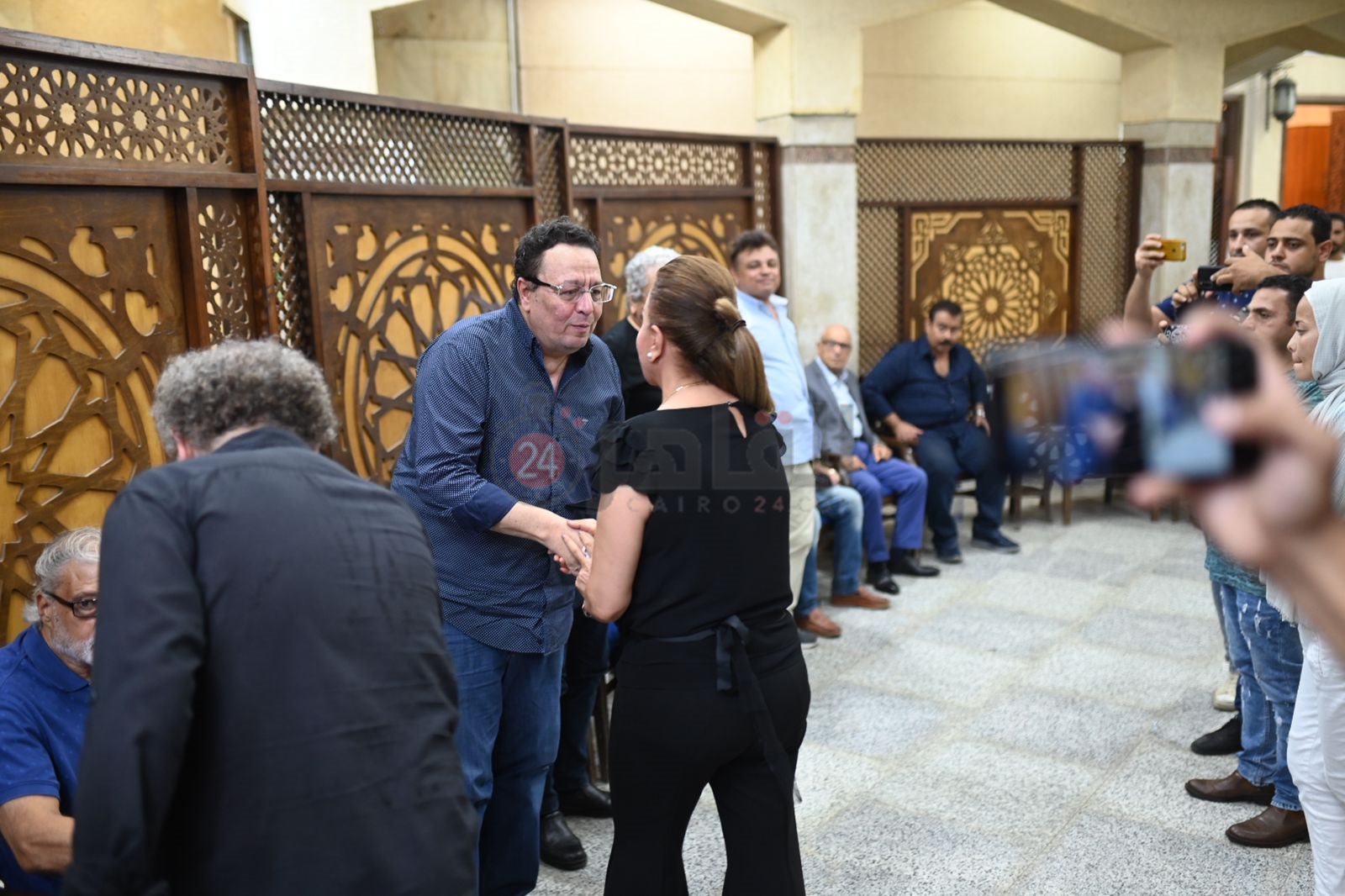 عزاء المخرج علي عبد الخالق (26)