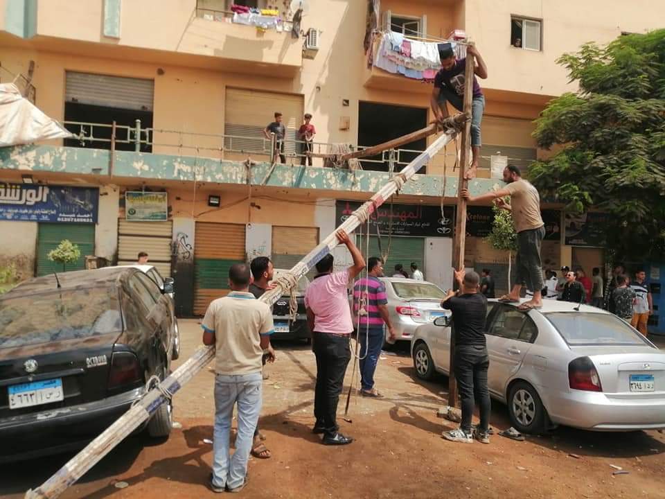 غلق محال مخالفة بالعاشر من رمضان