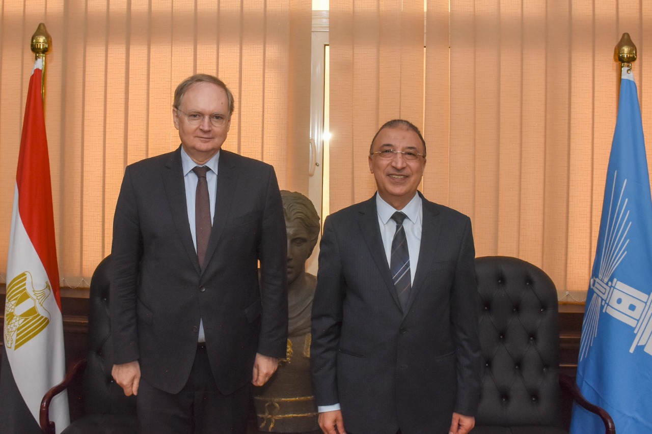 محافظ الإسكندرية يستقبل سفير الأمم المتحدة