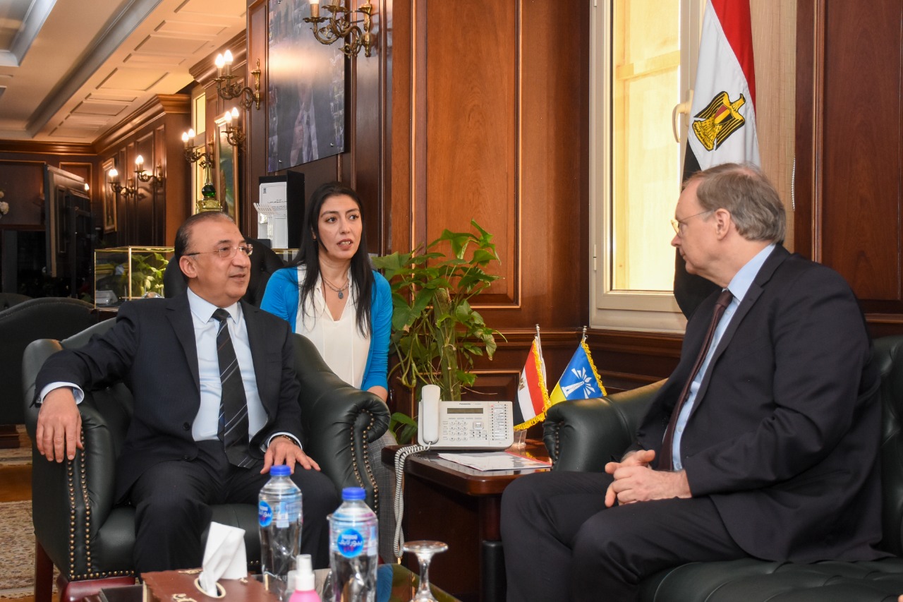 محافظ الإسكندرية يستقبل سفير الأمم المتحدة