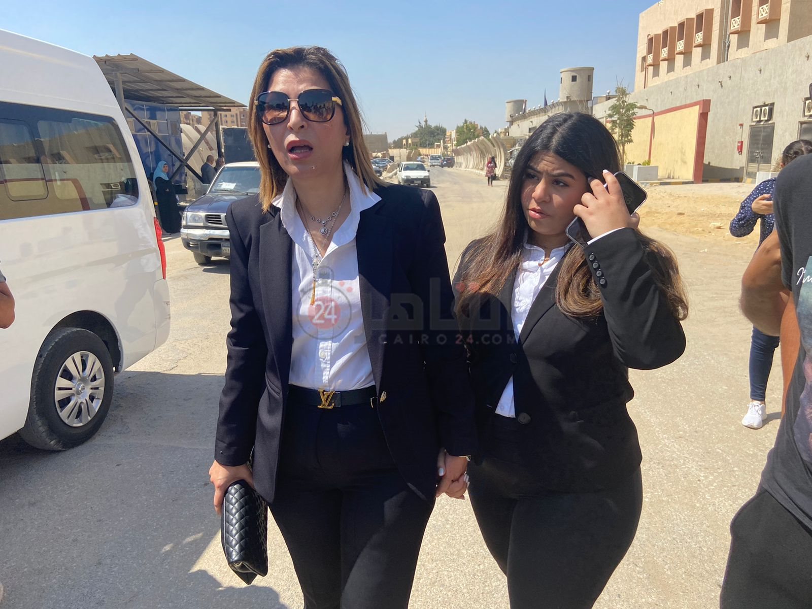 أرملة وائل الإبراشي وابنتها