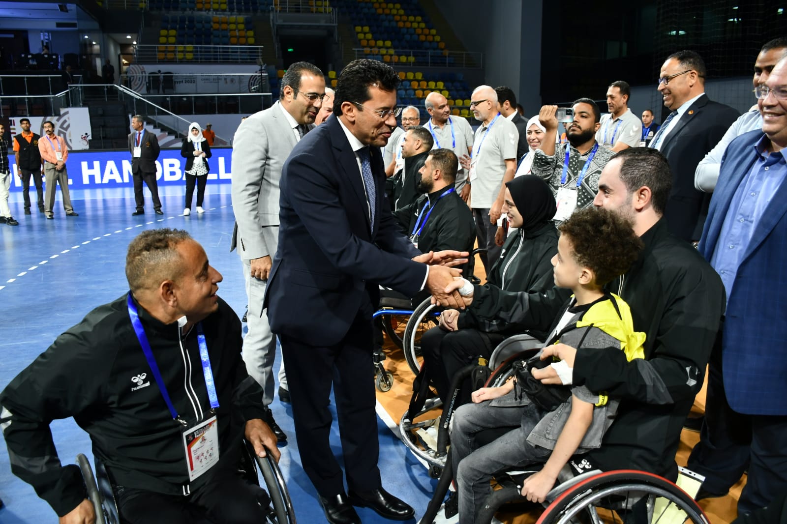 بطولة العالم للكراسي المتحركة لكرة اليد ( (1)