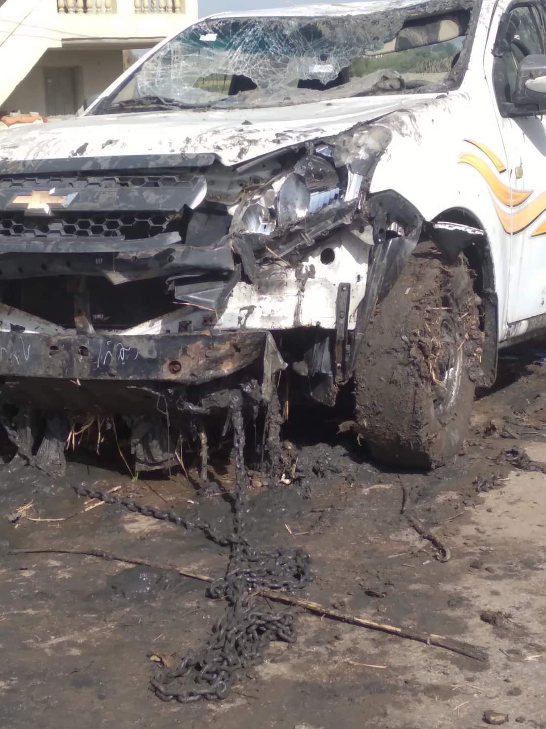 السيارة بعد الحادث 01