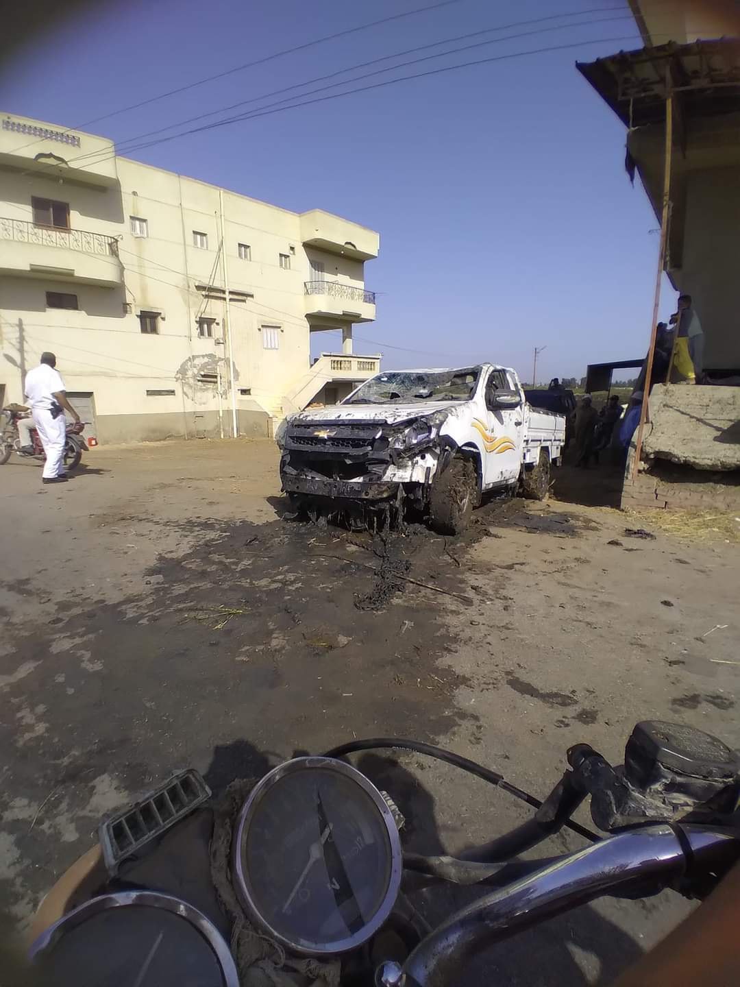 السيارة بعد الحادث 02