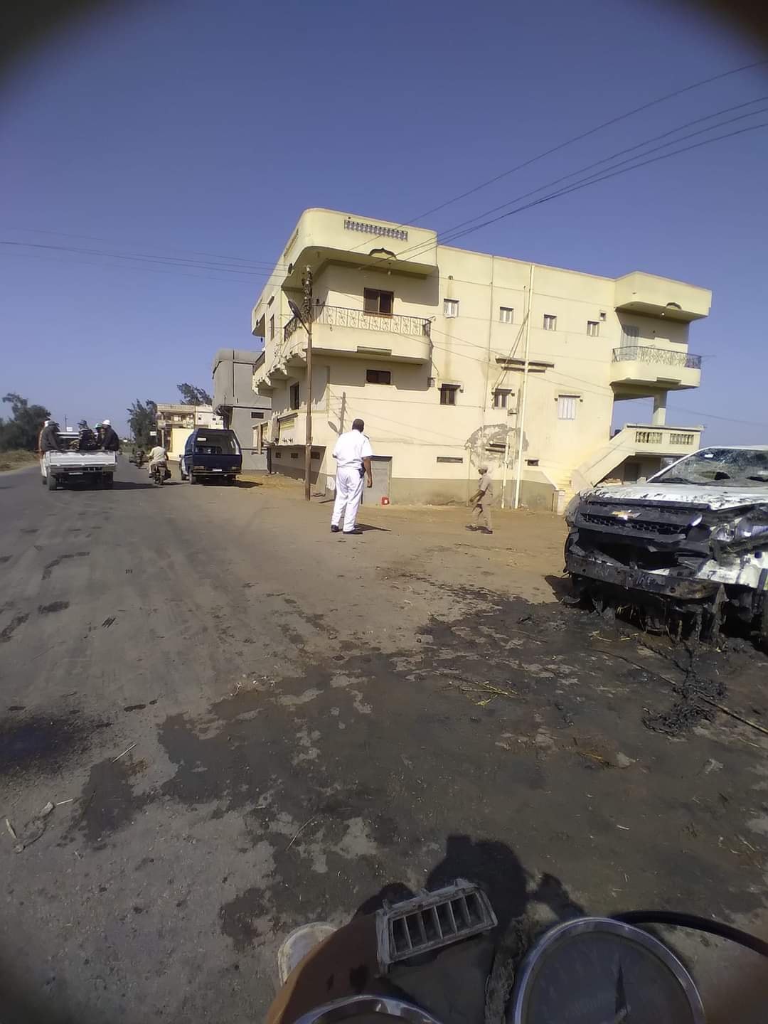 السيارة بعد الحادث 03