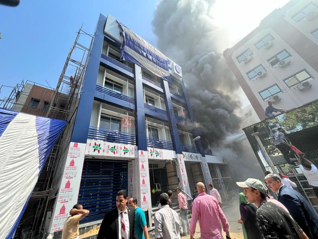 حريق أكاديمية السادات