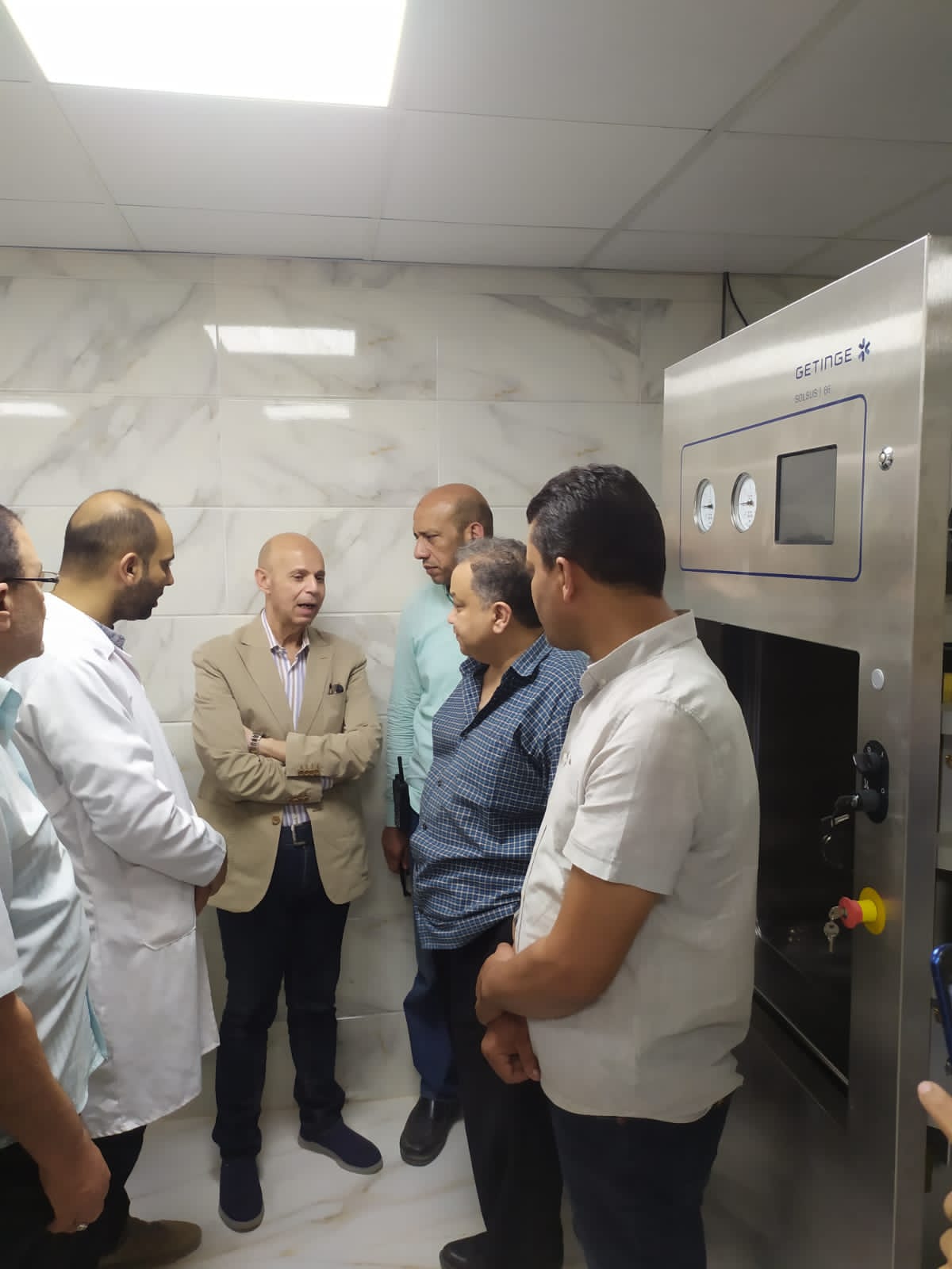 جولة وكيل وزارة الصحة بمستشفى القنايات المركزي 05