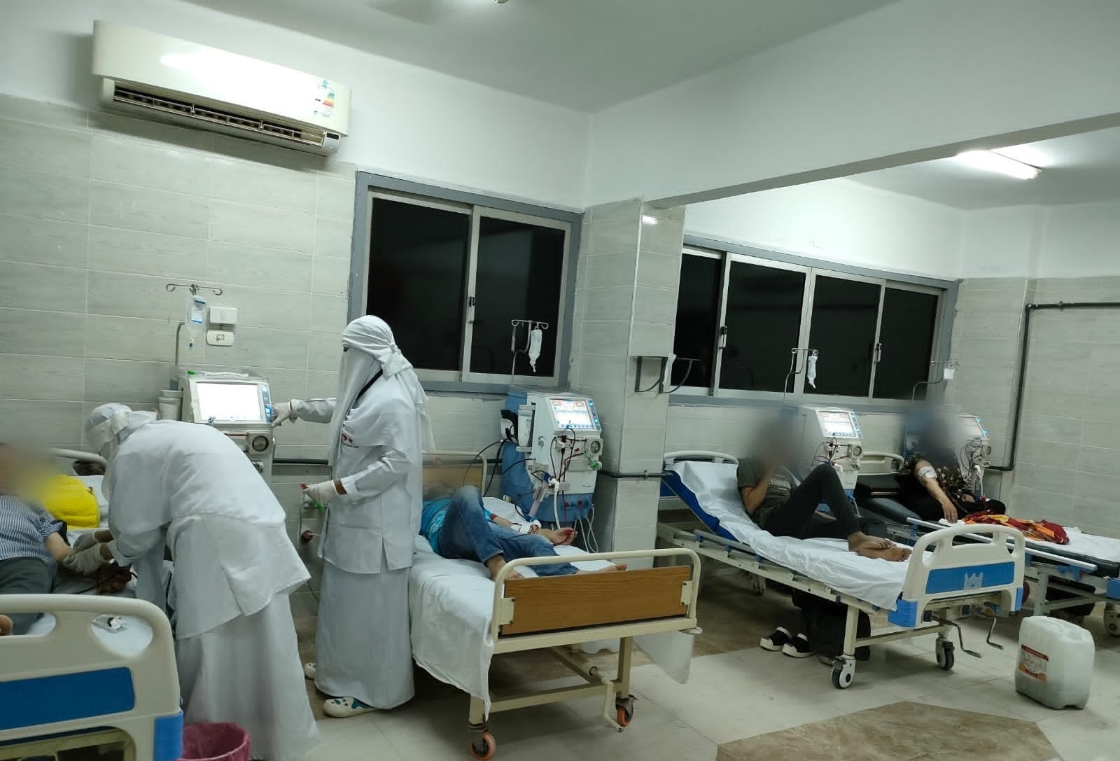 إعادة تشغيل وحدة الغسيل الكلوي في شبرا النخلة 03