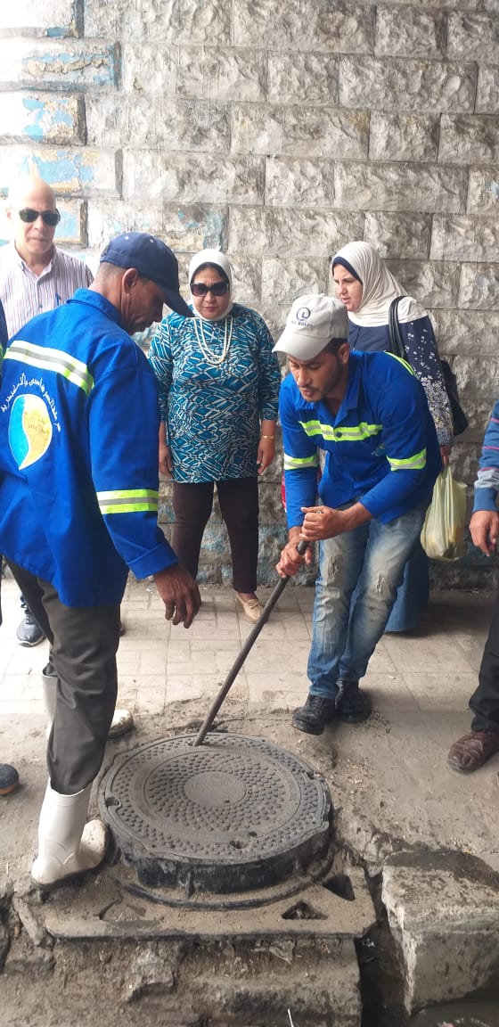 تطهير الشنايش والمطابق فى الإسكندرية 