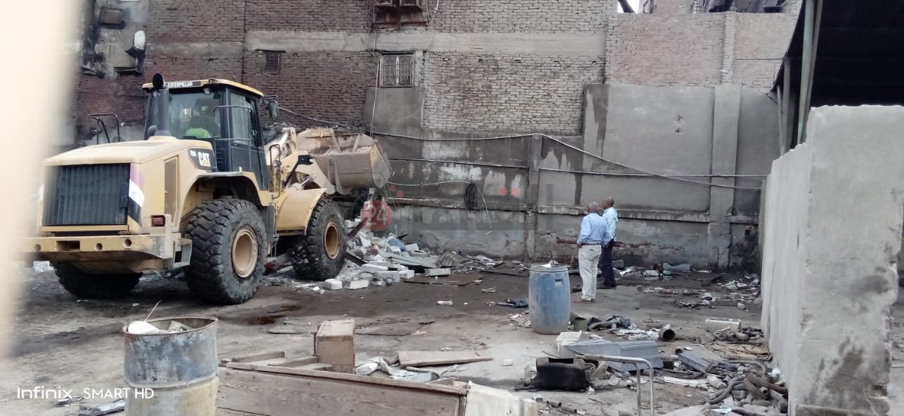 حريق المطرية