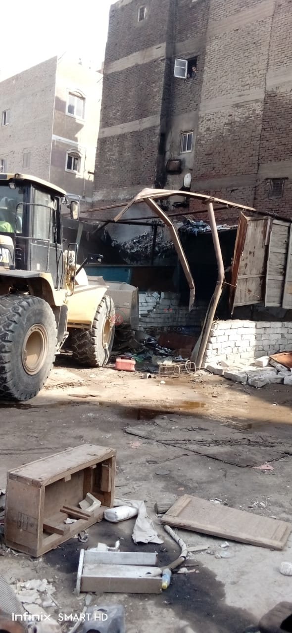 حريق المطرية