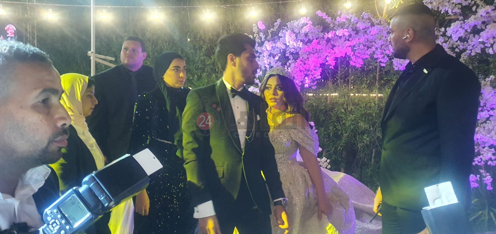 حفل زفاف إلهام عبد البديع (4)