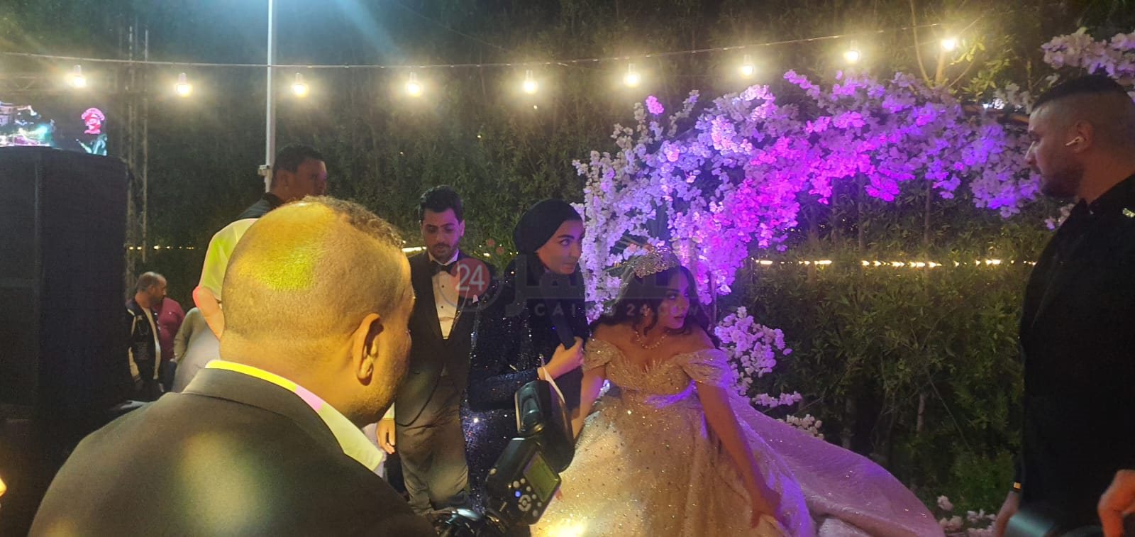 حفل زفاف إلهام عبد البديع (5)