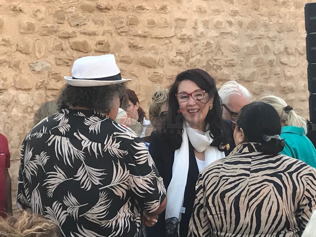 وزيرة الثقافة التونسية حياة قطاط (3)