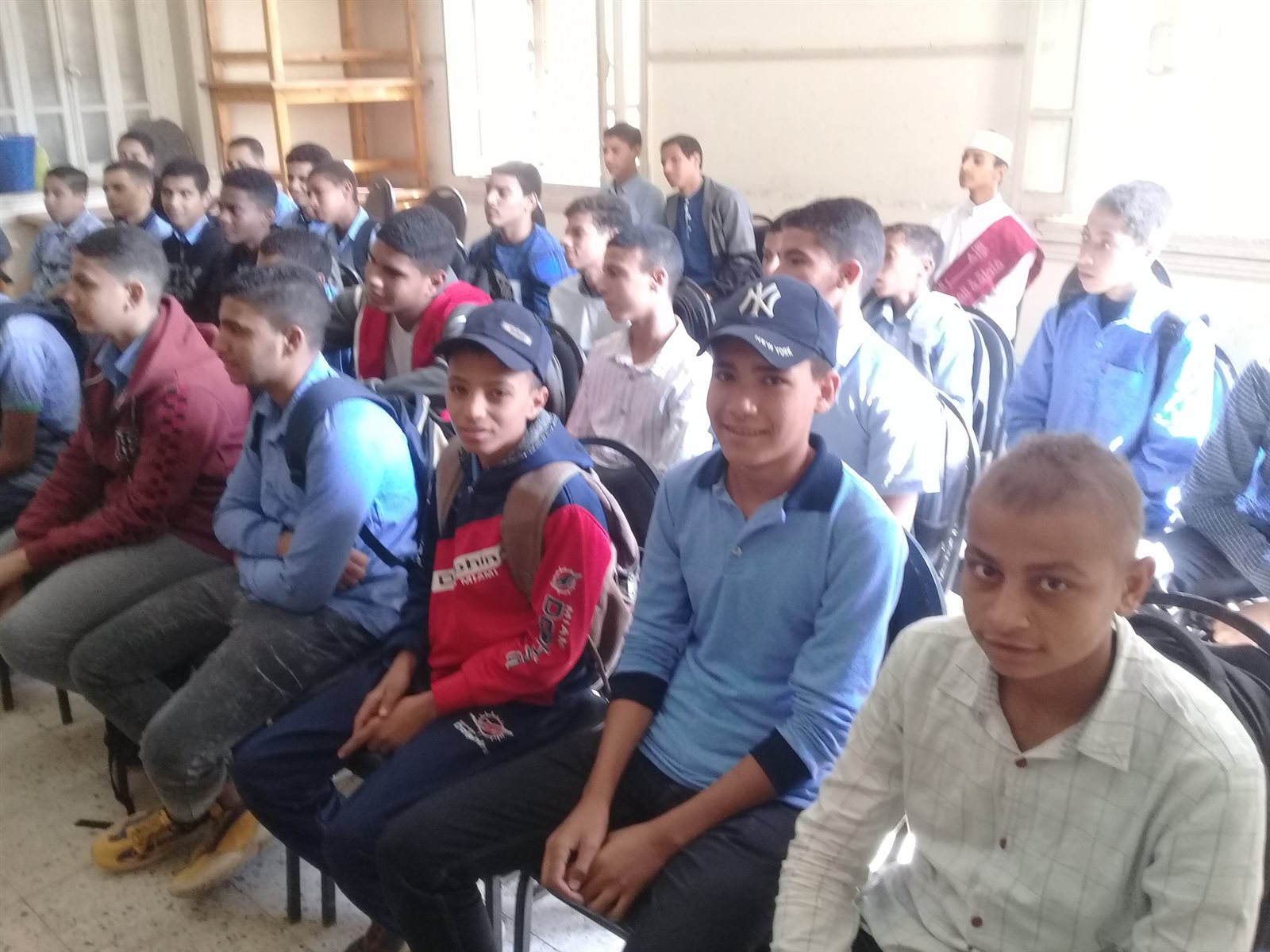  ندوة تثقيفية لطلاب معهد المنيا الثانوى