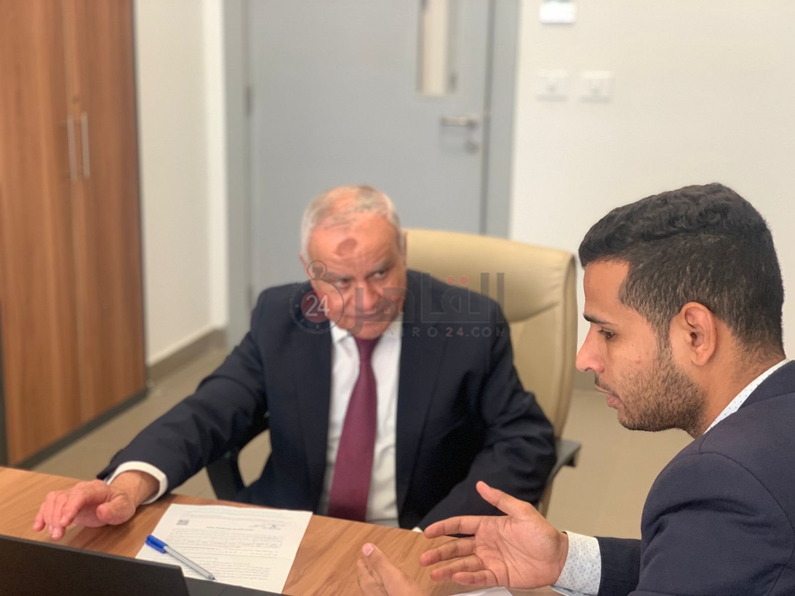 محرر القاهرة 24 والدكتور محمود هاشم