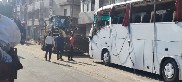 الأتوبيس بعد الحادث 02