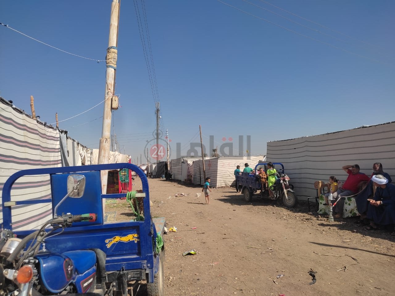 تجهيزات مولد مارجرجس في الأقصر 