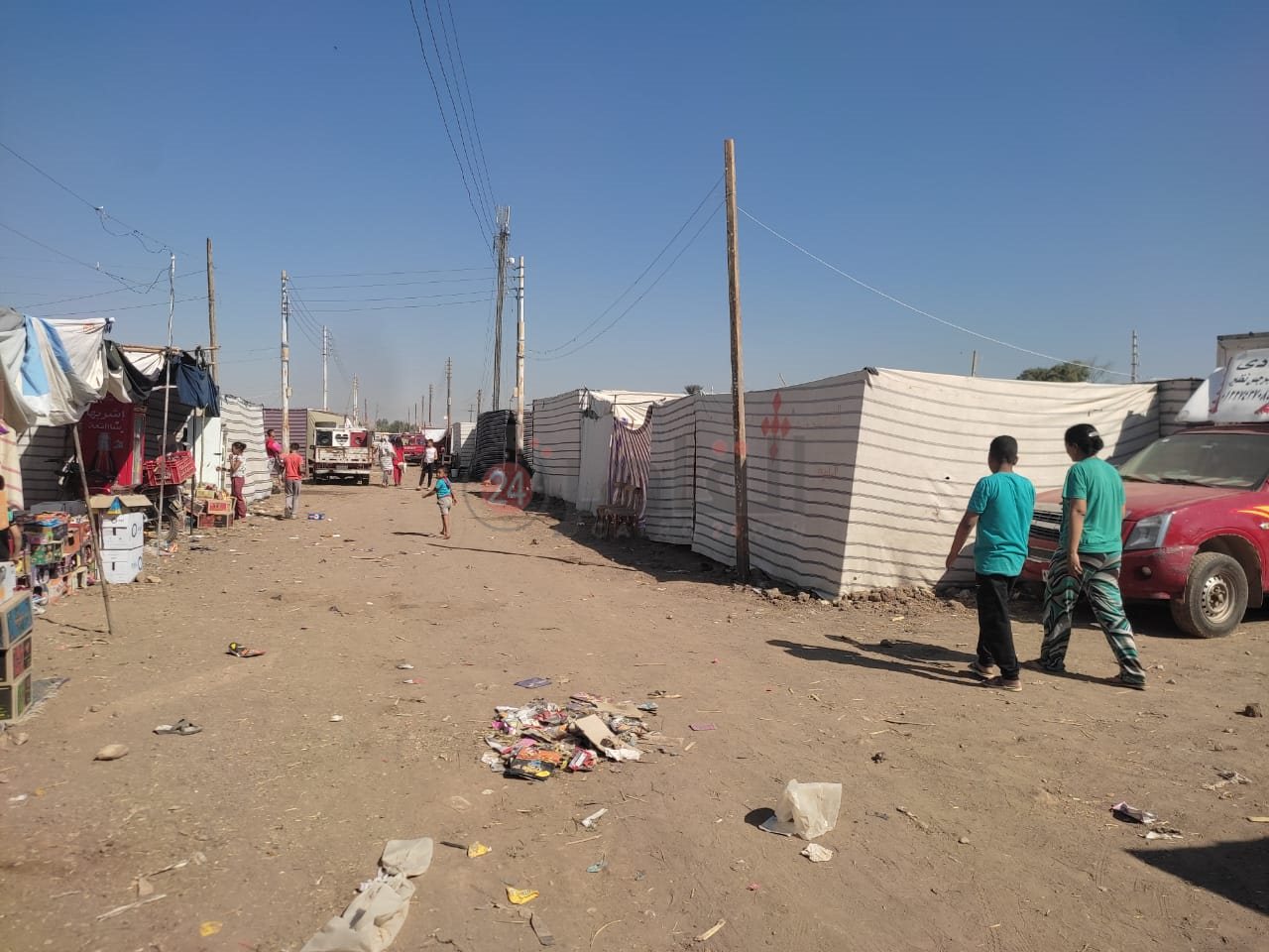 تجهيزات مولد مارجرجس في الأقصر 