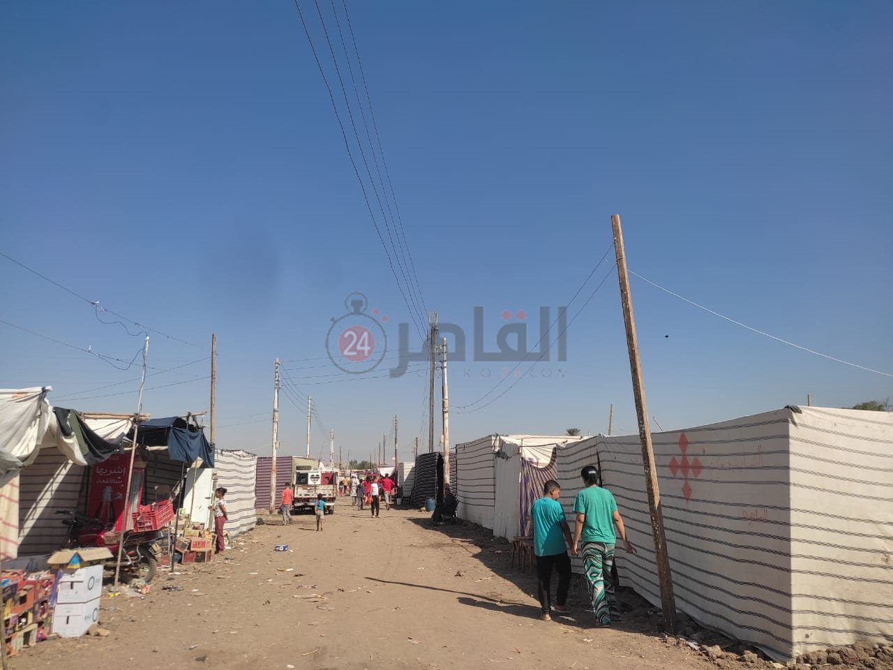 تجهيزات مولد مارجرجس في الأقصر 