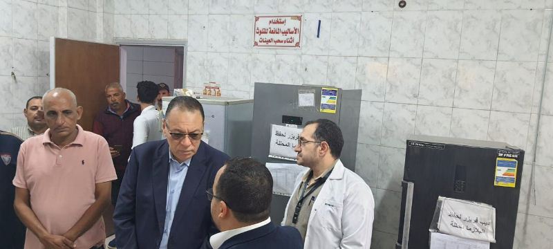 جولة محافظ لشرقية في مستشفى بلبيس المركزي 04