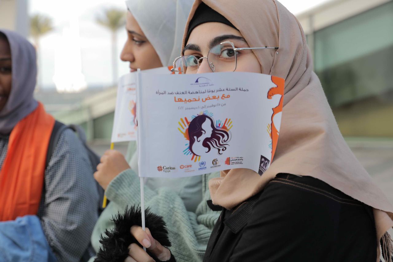 فاعلية مكتبة الإسكندرية لمناهصة العنف ضد المرأة