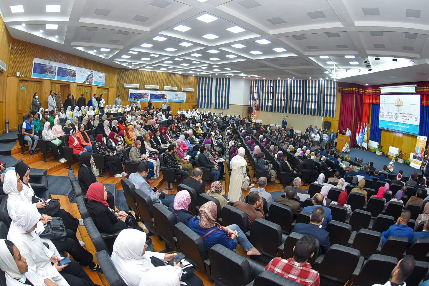 ندوة هيئة الرقابة الإدارية بجامعة الإسكندرية