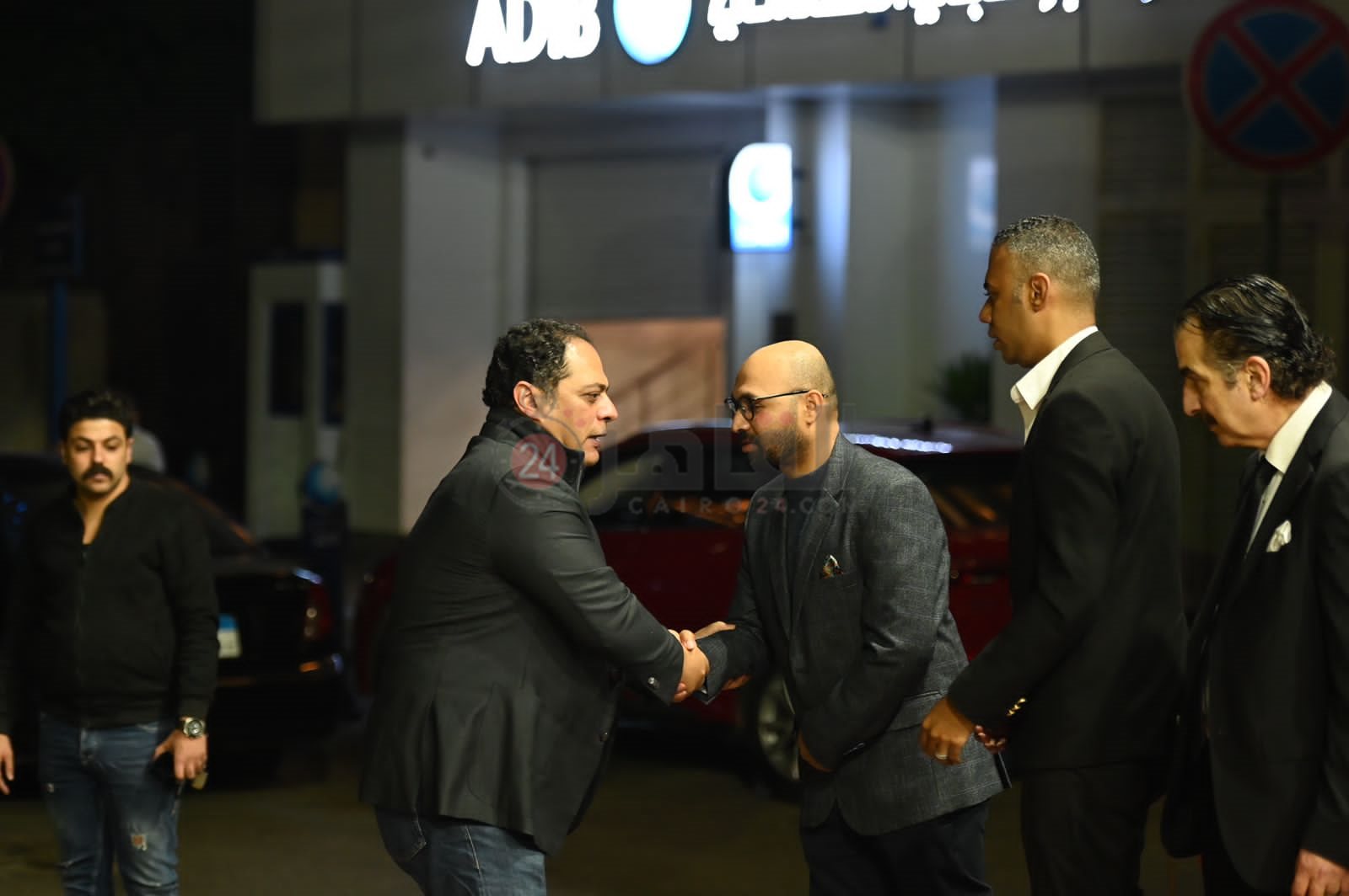 عزاء والدة الكاتب الصحفي محمود المملوك رئيس تحرير القاهرة 24 (1)