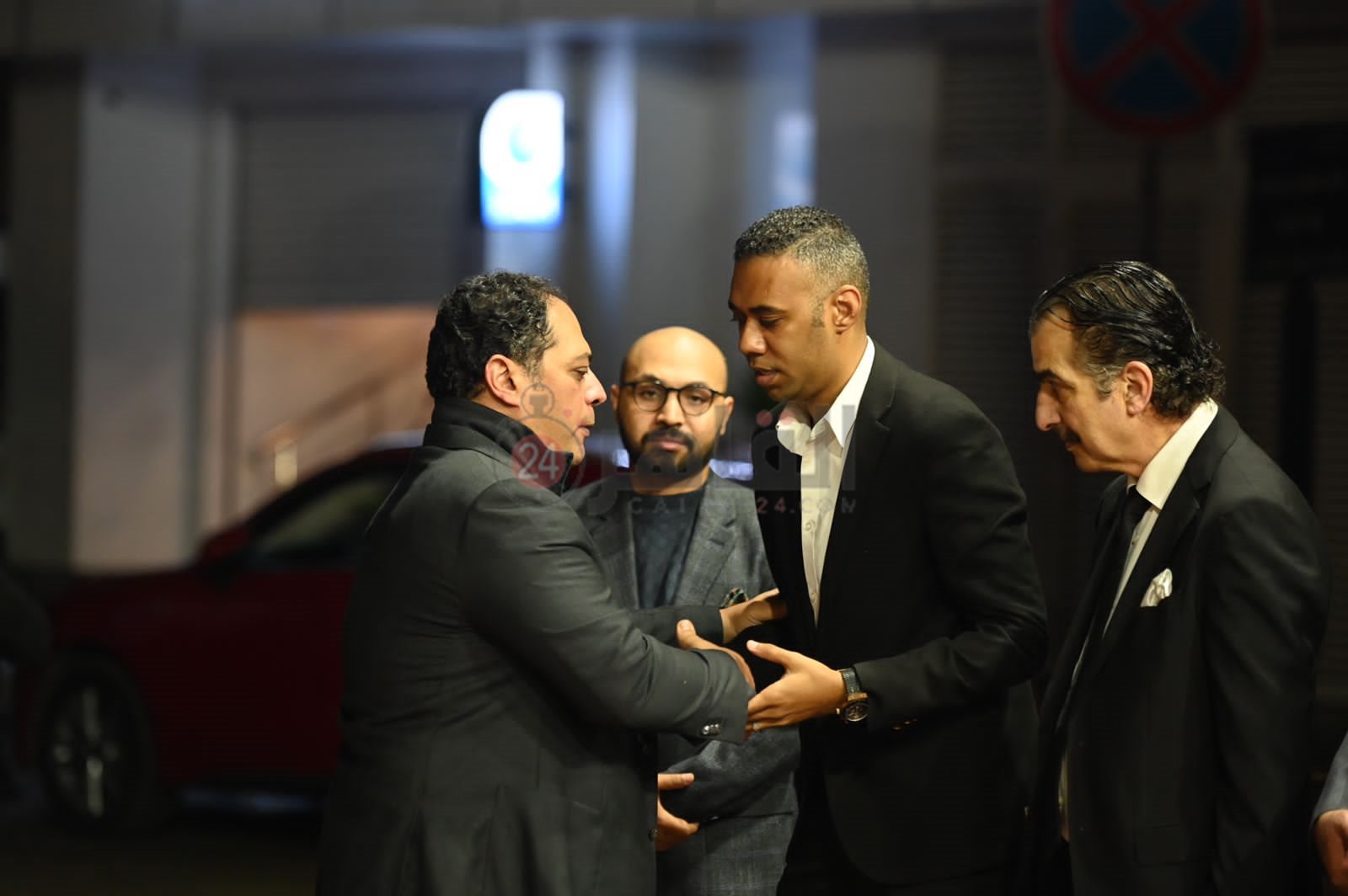 عزاء والدة الكاتب الصحفي محمود المملوك رئيس تحرير القاهرة 24 (17)