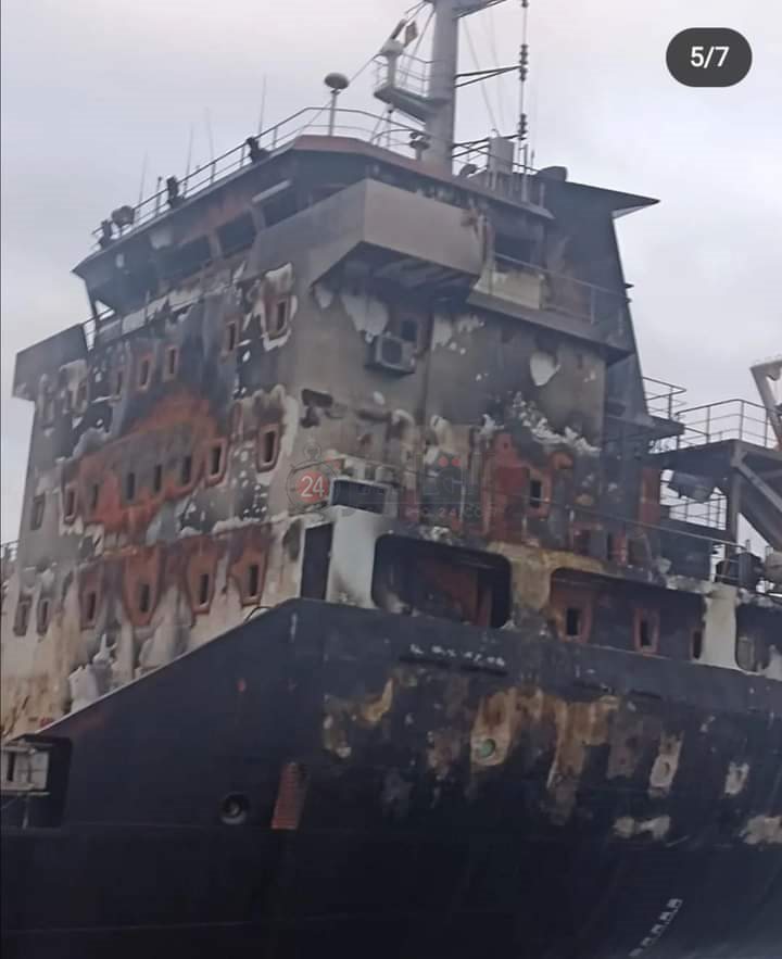 السفينة المحترقة