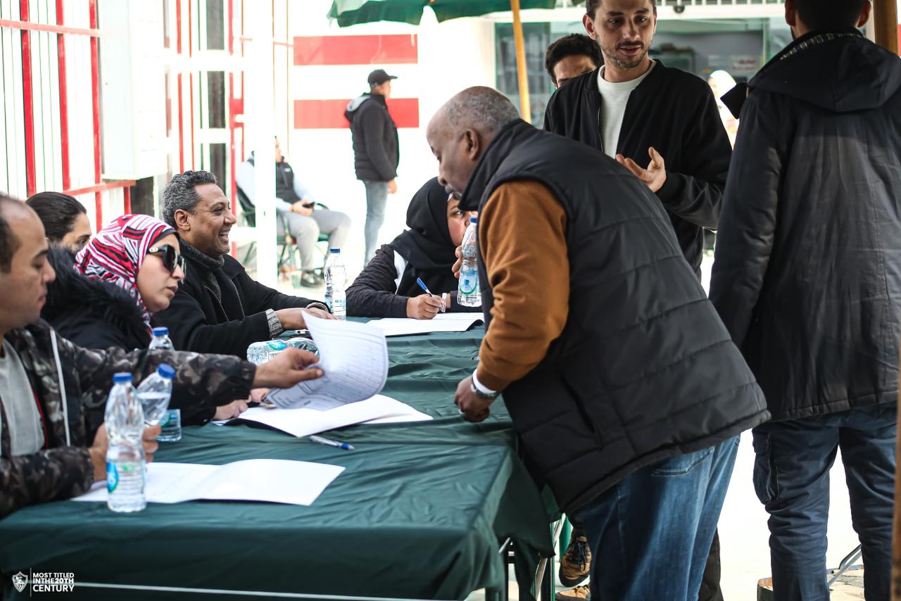 تسجيل أسماء جماهير الزمالك (3)