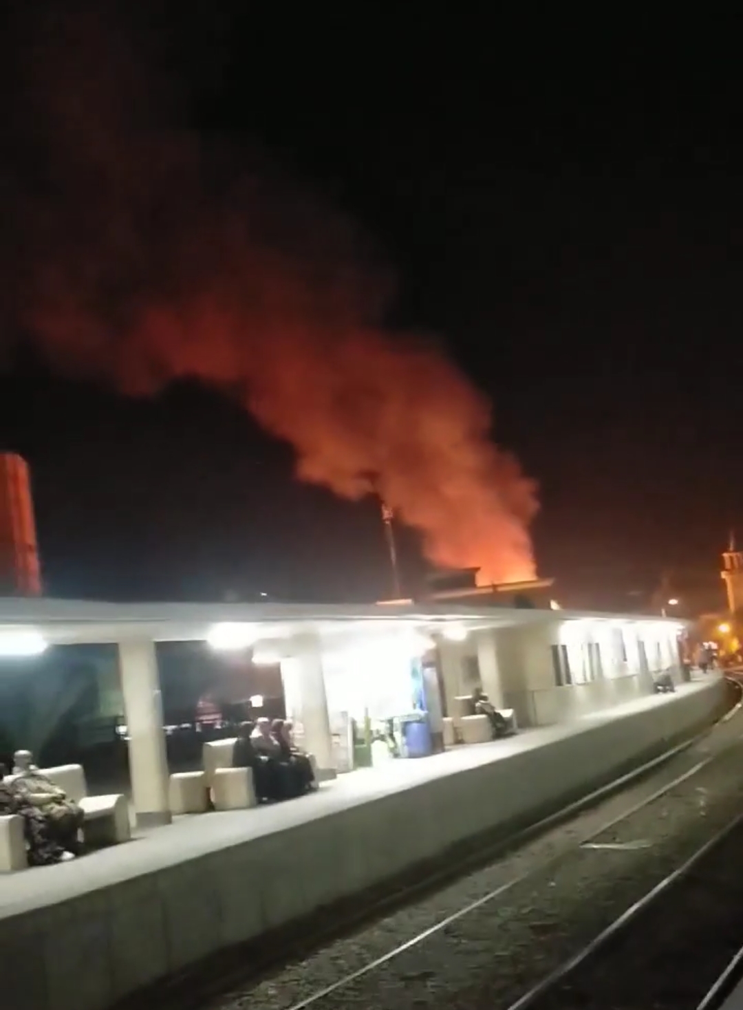 حريق الورش الهندسية 4