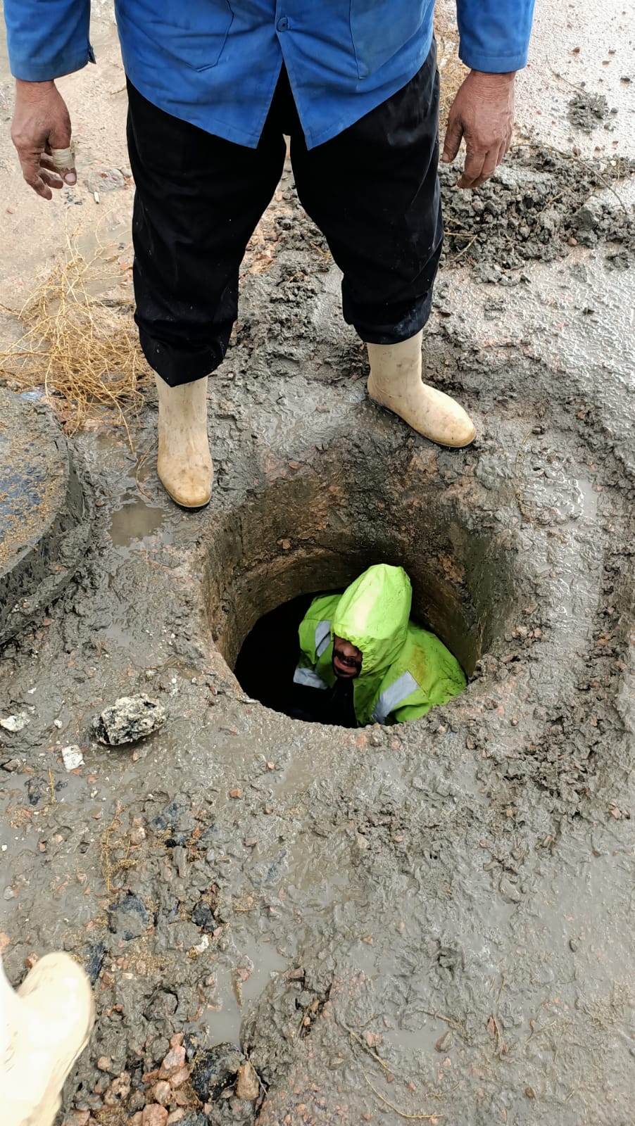 أمطار غزيرة في الإسكندرية 