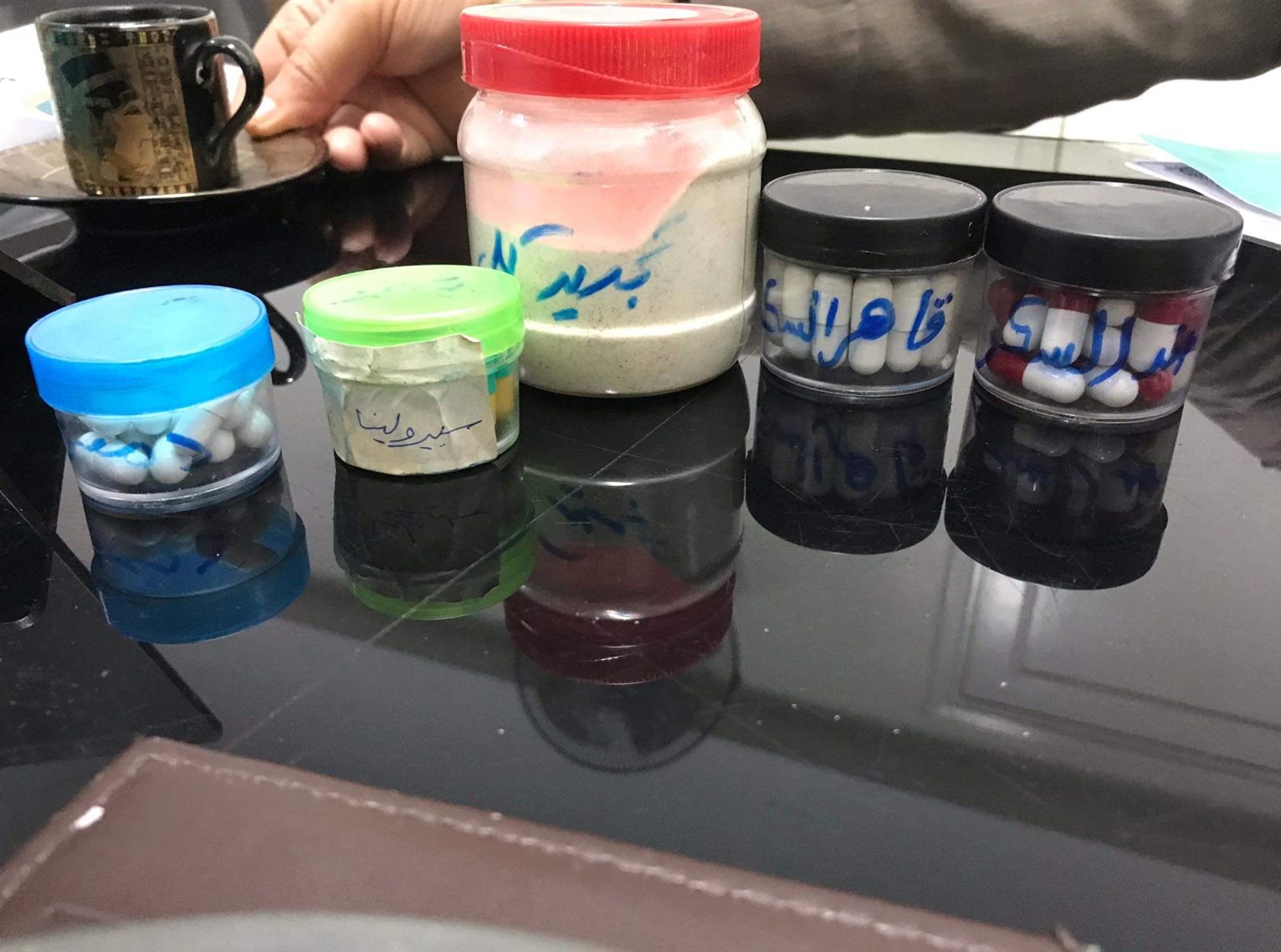 جانب من المضبوطات 09