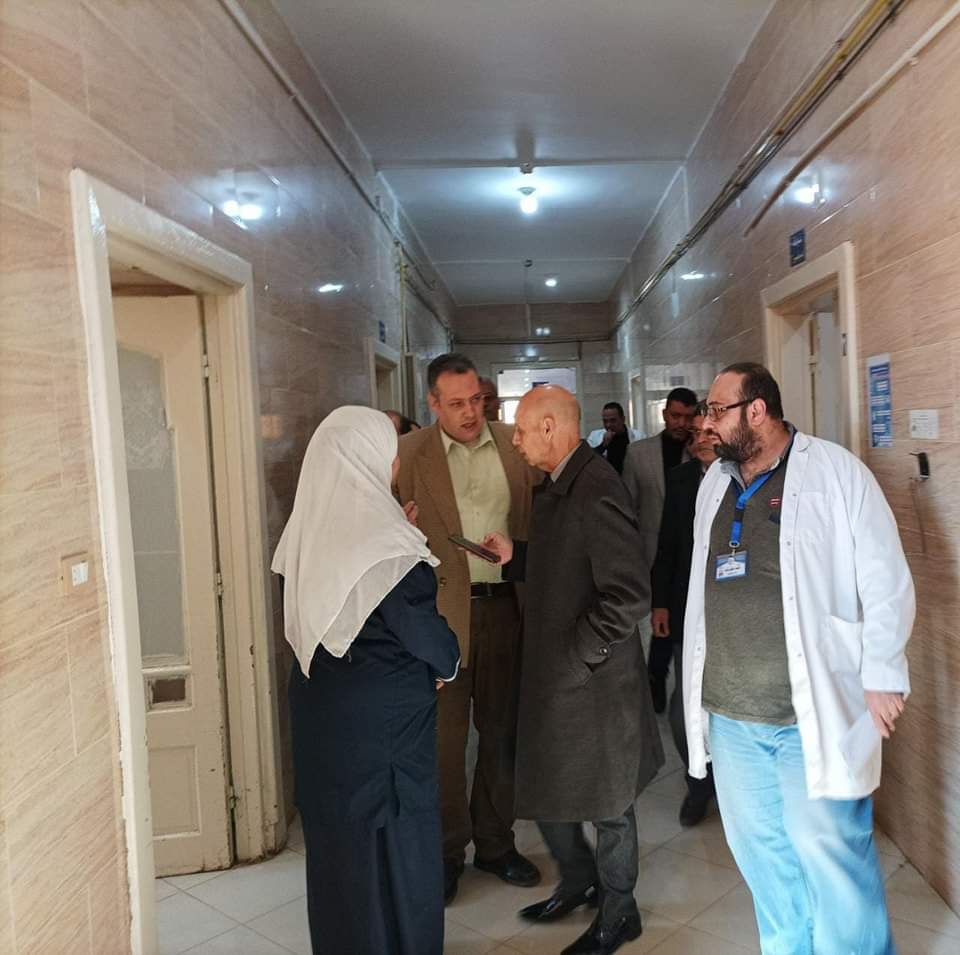 زيارة وكيل وزارة الصحة بالشرقية لمستشفيات ههيا 01