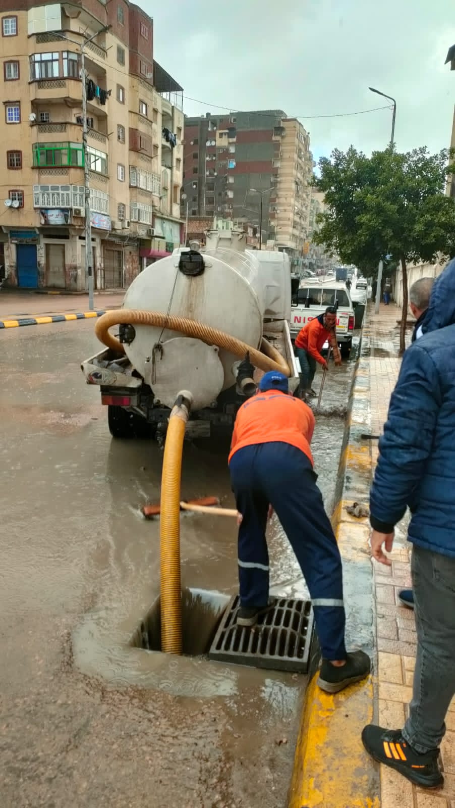 أمطار نوة الكرم تضرب الإسكندرية 