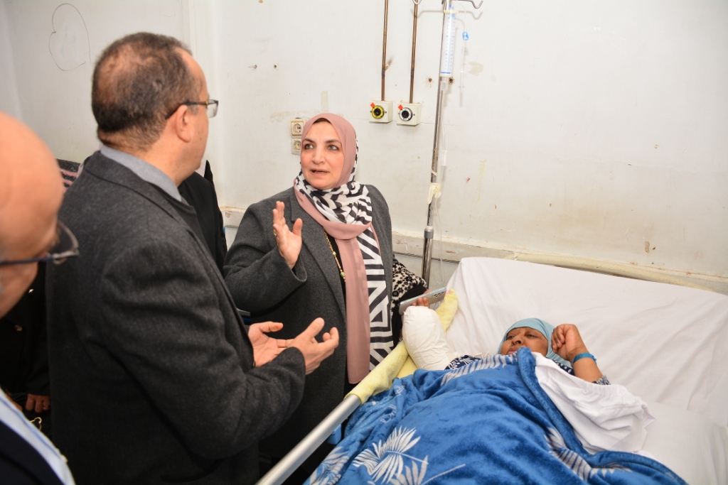 وفد الأزهر خلال لقاء زيارة الشاب السوداني