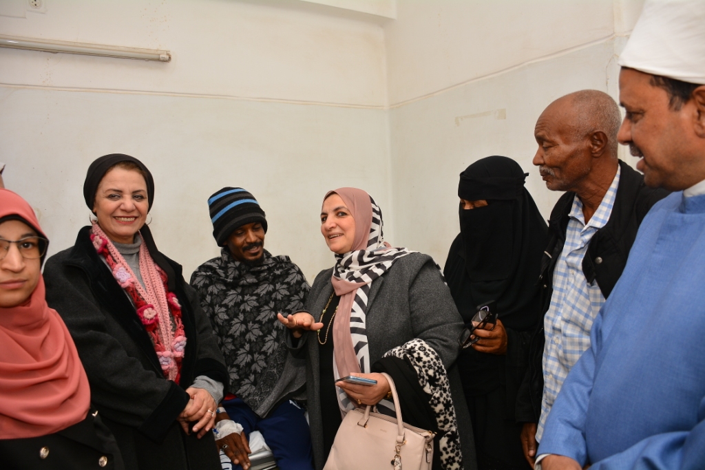 وفد الأزهر خلال لقاء زيارة الشاب السوداني