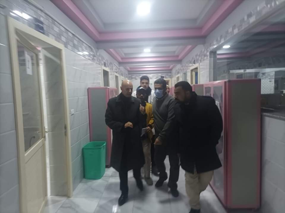 وكيل وزارة الصحة في مستشفى أبو كبير 2